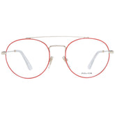 Police Red Metal & Plastic Glasses (Frames)